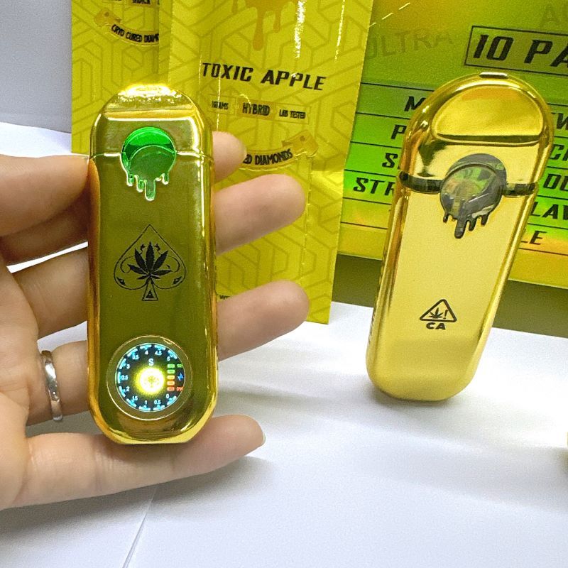 Ace Ultra Premium Gold V6 Empty Disposable Vape 1ml 2ml with 10 Pack Display Box